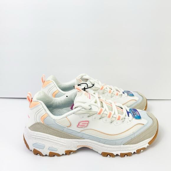 SKECHERS WOMENS D'LITES LACE UP SNEAKERS SIZE US 10 BRAND NEW NO BOX - Picture 3 of 6